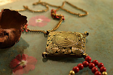 प्रभा ✺ Brass Necklace { 2 }